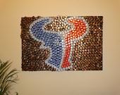 Houston Texans bottle cap art