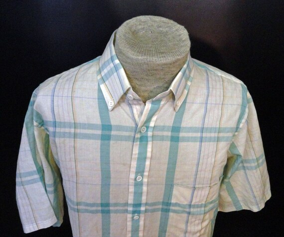 mens yellow striped dress shirt
