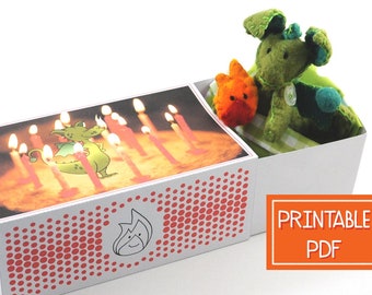 Softie Pattern | Dragon Plush Travel Toy | PDF Sewing Pattern, Dragon Pattern