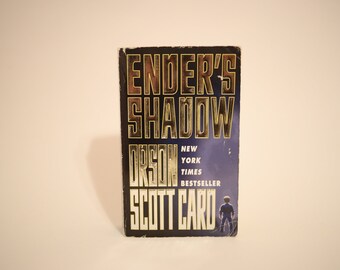 Ender's Shadow (The Shadow Series #1) by Orson Scott Card used paperback vintage novel