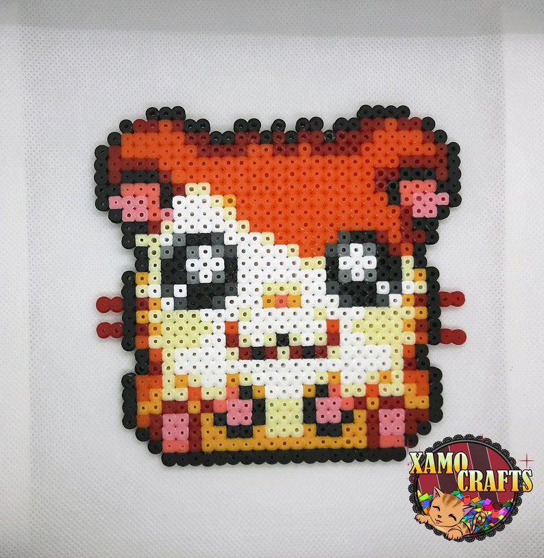Hamtaro Kawaii Hama Beads Midi Perler Beads Etsy
