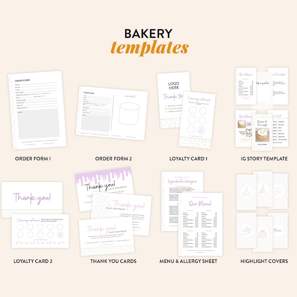 Home Bakery Business Plan Etsy