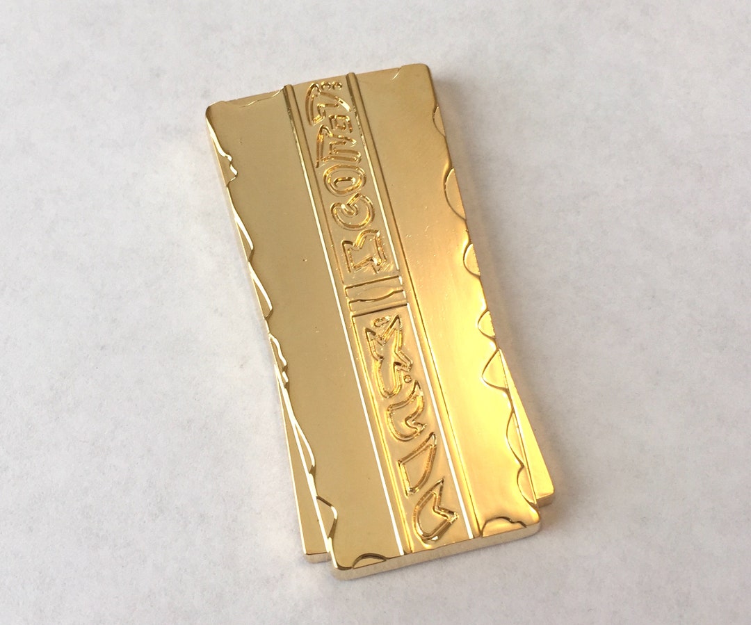 Strip of Gold Pressed Latinum Etsy