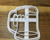 Emoji Beer Glass 3D Printed Cookie Cutter