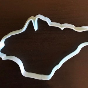 Isle of Wight Cookie Cutter - Carte IOW imprimée en 3D Cookie Cutter