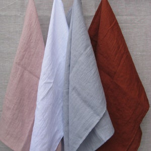 Linen tea towels, Natural linen dish towel, Linen kitchen towel, Stonewashed Soft linen towel, Gift