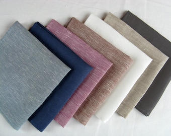 Linen Napkins, Cloth Dinner Table Weeding Linen napkin set: 2, 4, 6, 8, 10, 12, 50 napkins bulk