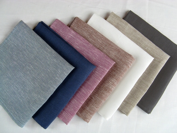 Linen Napkins, Cloth Dinner Table Weeding Linen napkin set: 2, 4, 6, 8, 10,  12, 50 napkins bulk