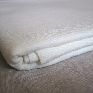 Linen Flat Sheet, Custom Size Bed Sheets, Linen Top Sheet, White Oatmeal image 5