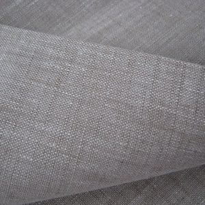 Linen Flat Sheet, Custom Size Bed Sheets, Linen Top Sheet, White Oatmeal image 2