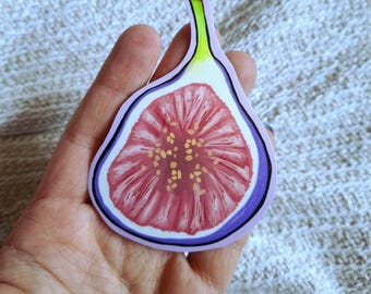 Fig vinyl sticker