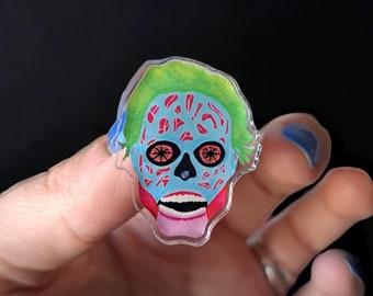 They Live acrylic badge