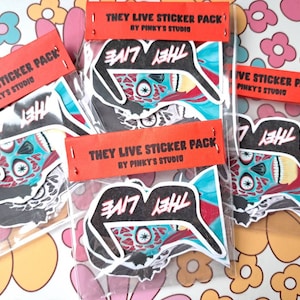 They Live sticker pack