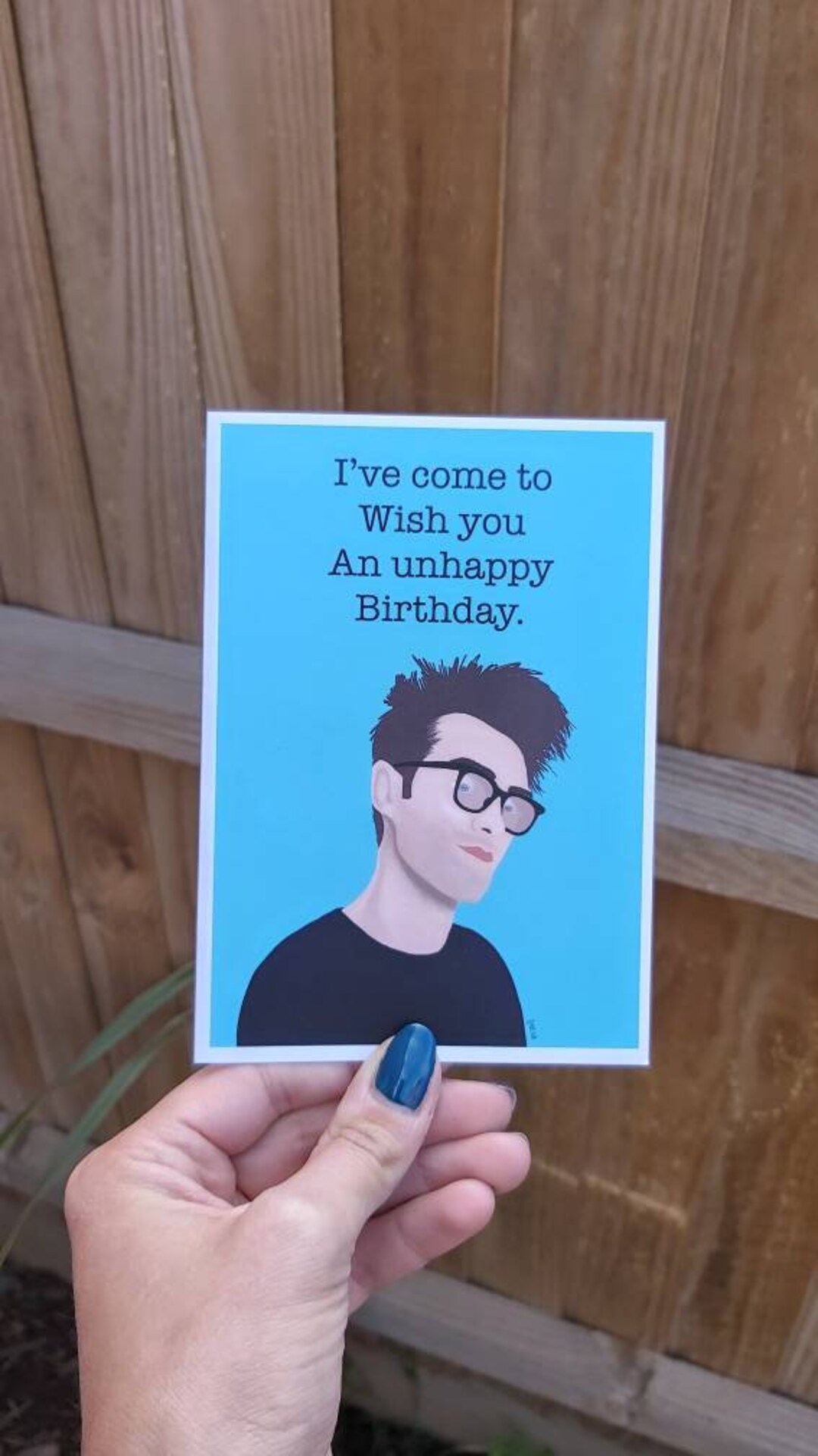 Morrissey Unhappy Birthday Card - Etsy