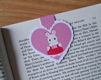 Sylvanian inspired magnetic bookmark