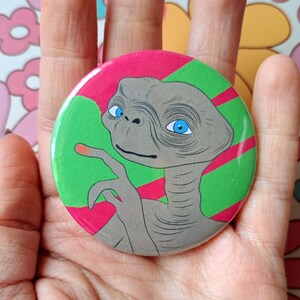 E.T. inspired Badge