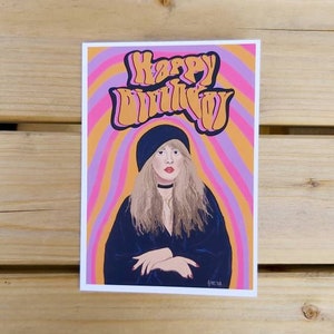 Stevie Nicks Geburtstagskarte