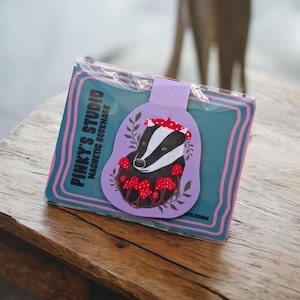 Badger magnetic bookmark