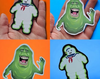 Ghostbusters inspirierte Aufkleber