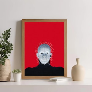 Pinhead Hellraiser inspired Print A4