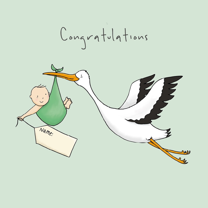 Gender Neutral New Baby Card New Baby Congratulations Etsy UK