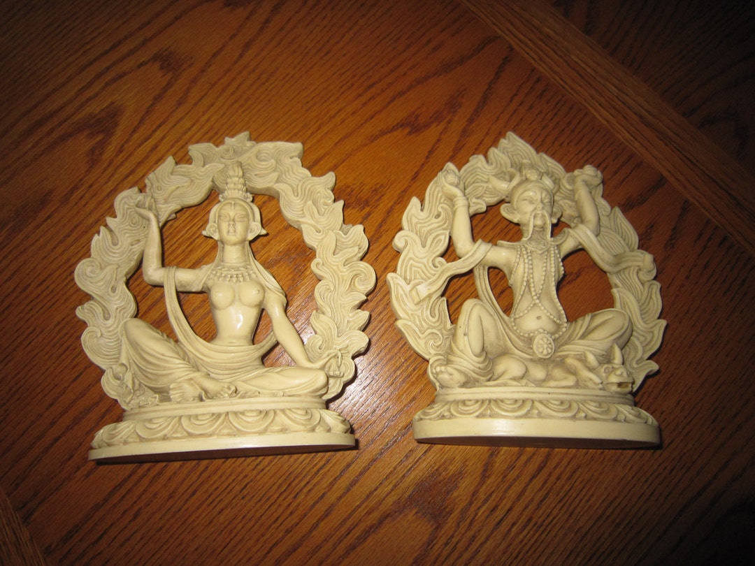 Asian Figurines Gino Ruggeri Figurines Made in Italy Etsy