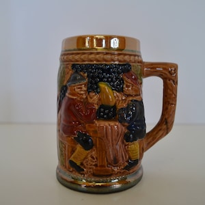 Vintage Ceramic German Beer Stein