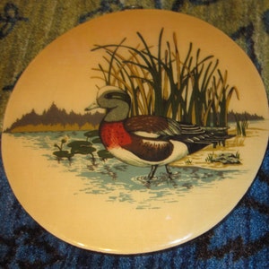 Bird Wall Decor, Duck Wall Hanging, Duck in the Reeds, Country Decor, Lodge Decor, Rustic Home Decor, Farmhouse