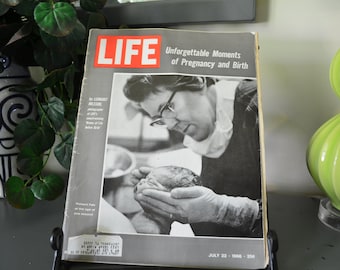 LIFE Magazine, Unforgettable Moments and Birth, July 22, 1966