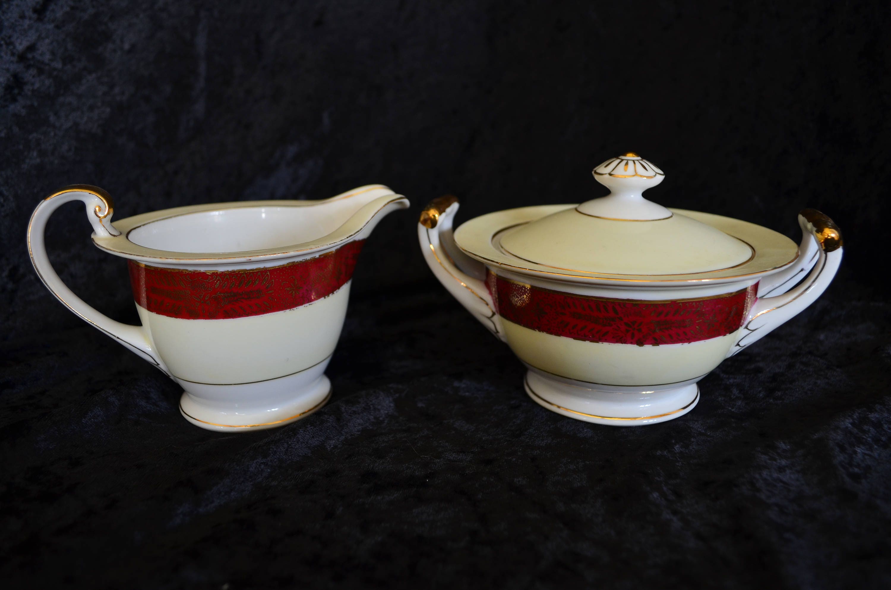 Vintage 'Miyuki China' Hand Painted Tea Set Set of Etsy