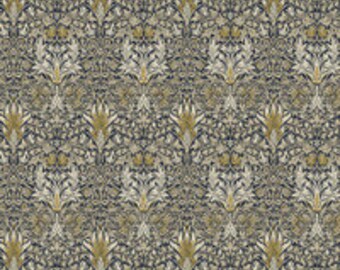 Montagu by William Morris for Free Spirit Fabrics Bellflowers Medici 1 Half Yard Precut