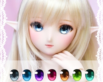 Acrylic Resin Anime Eyes Dollfie Dream 8-10-12-14-16-20-22-24 mm Basic 3