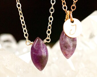 Lepidolite Necklace - Healing Crystal Necklace