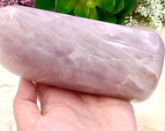 Rose Quartz freeform 137mm ALH - Altar Decor - Crystal Grid - Crystal Healing - Heart Chakra Stone - Stones and Crystals - Self Standing