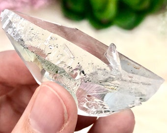 Genuine Lemurian Seed Crystal 49mm AMW - Manifestation Stone -  Crystal Grid - Altar Decor - Crown Chakra - Meditation Crystal