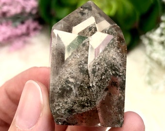 Garden Quartz Freeform 43mm AKH - Garden Quartz Crystal - Crystal Grid - Altar Decor - Reiki Healing Stone