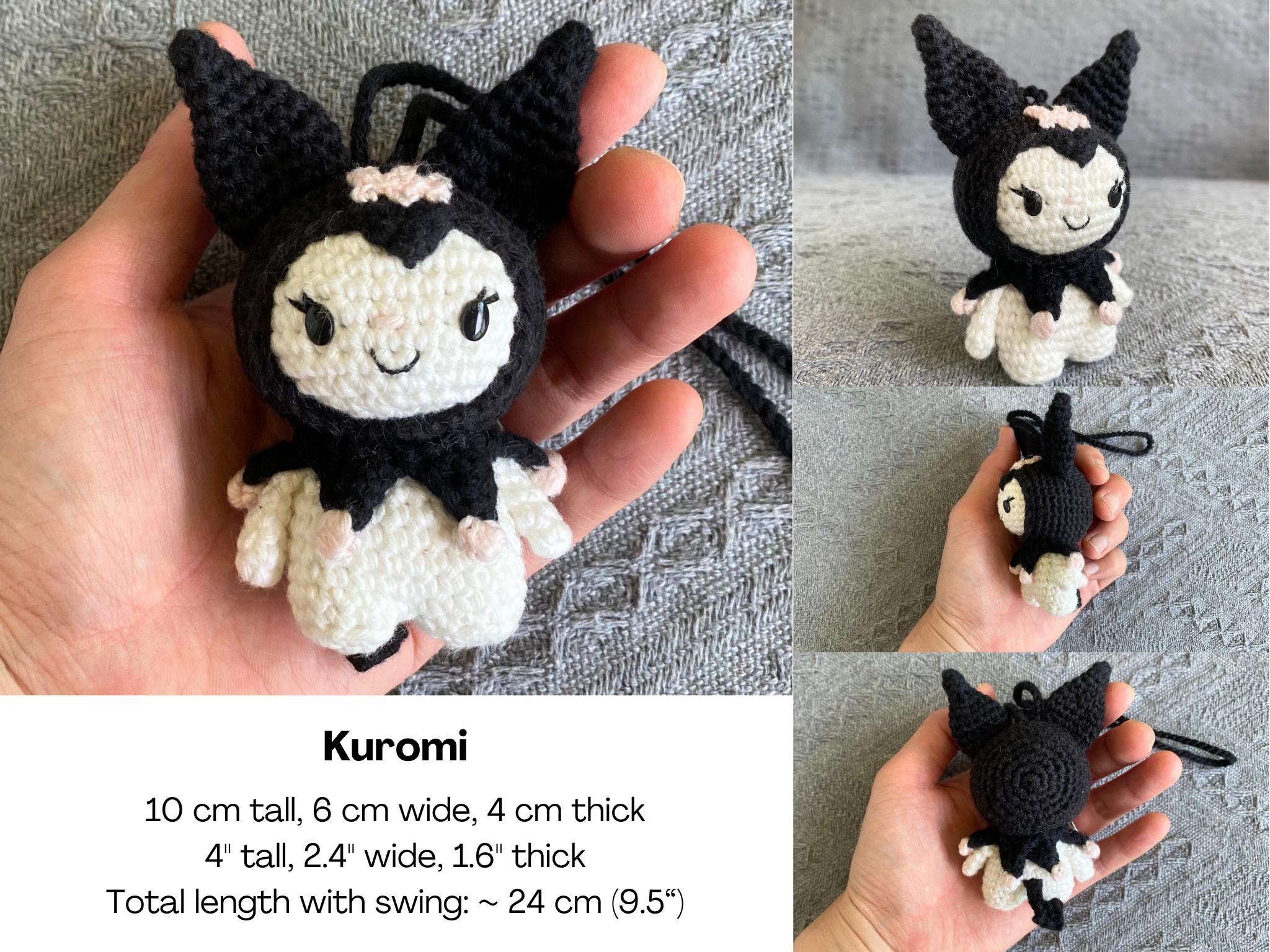 Car Hanging Decoration Crochet Cat, Inspired by Shrek, Hello Kitty