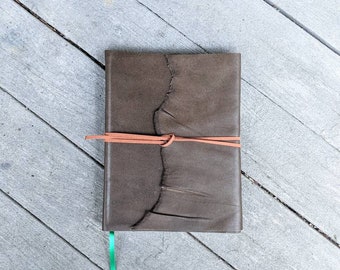 The Silmarillion history book by JRR Tolkien, recovered in elven leather Lothlorien Mirkwood Rivendell Imladris