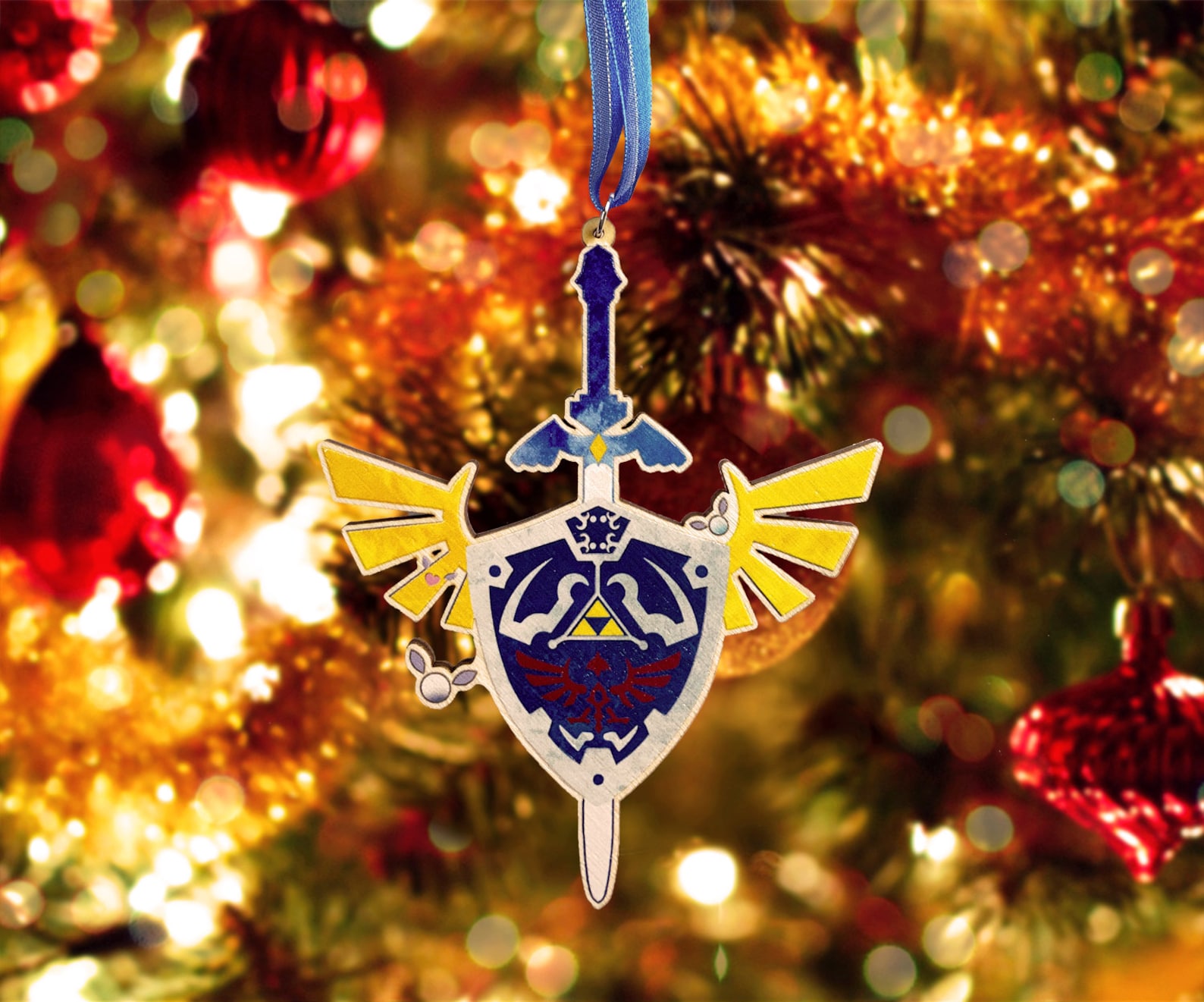 Zelda Christmas Ornament 