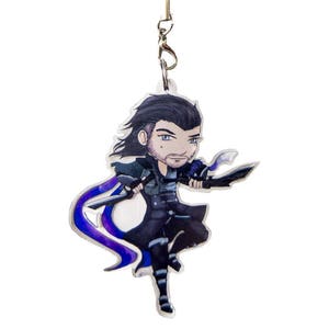 Nyx Charm - Final Fantasy XV Charm - Kingsglaive - Final Fantasy 15 Keychain