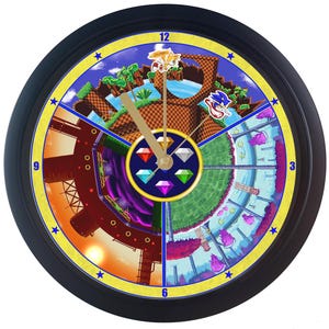 Gotta Go Fast - Wall Clock