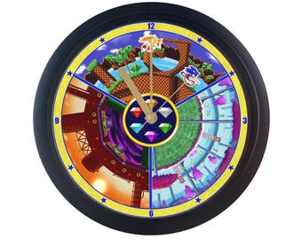 Gotta Go Fast - Wall Clock