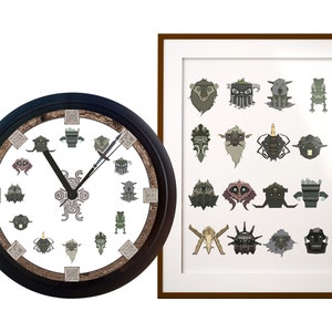 Shadow of the Colossus - Clock Gift Set
