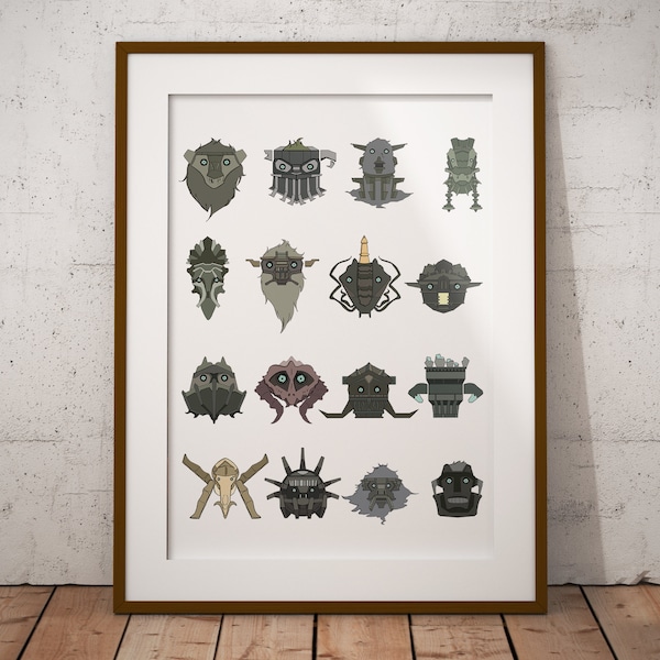 Shadow of the Colossus - Art Print