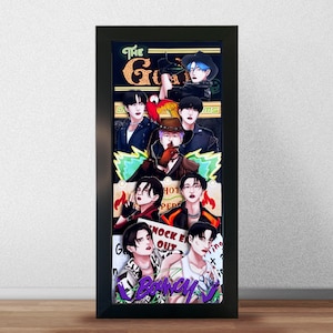 Ateez - Bouncy - Shadowbox Art