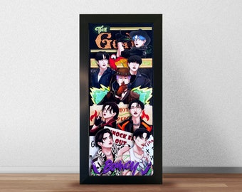 Ateez - Bouncy - Shadowbox Art