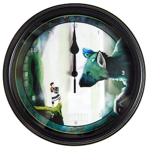 Last Guardian Clock - Trico - Video Game Decor - Gamer Gift - Game Room Decor - Video Game Clock - The Last Guardian Game