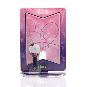 BTS Photocard Holder Standee - Photocard Holder - PC Holder - Photo Card Holder - Photocard Standee - ID Card Holder