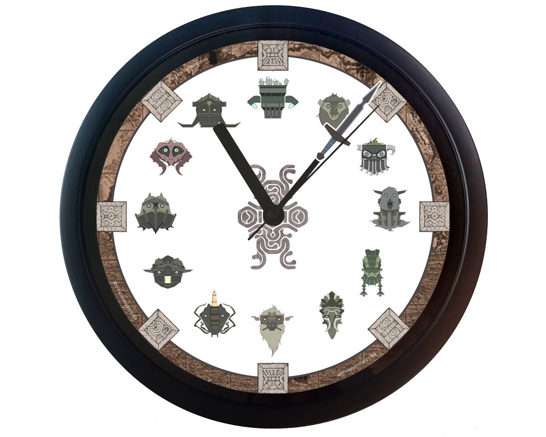 Legend of Zelda - Majora's Mask - Wall Clock – Esclair Studios