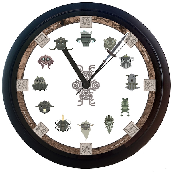 Shadow of the Colossus Clock